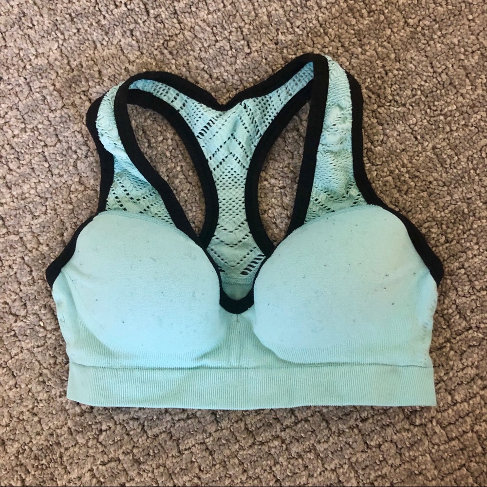 PINK push-up sports bra